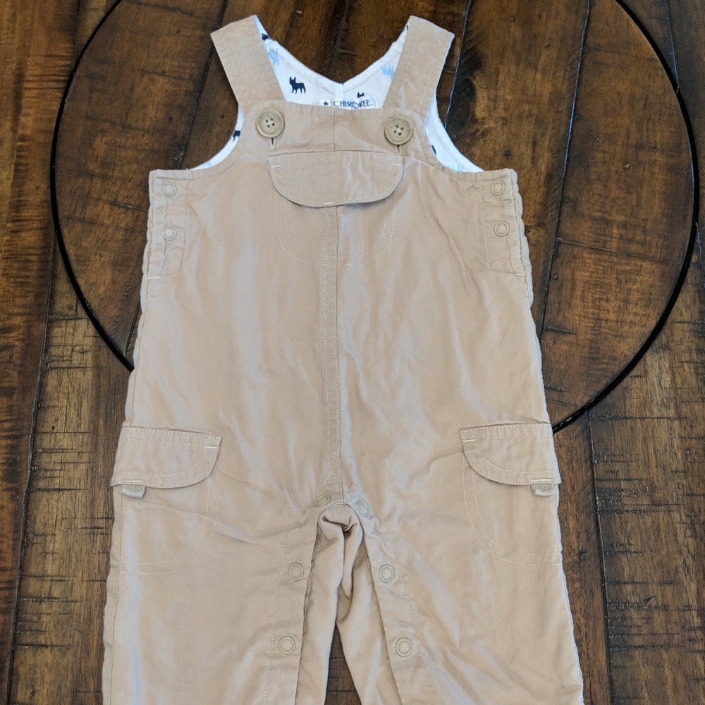 Khaki Overalls